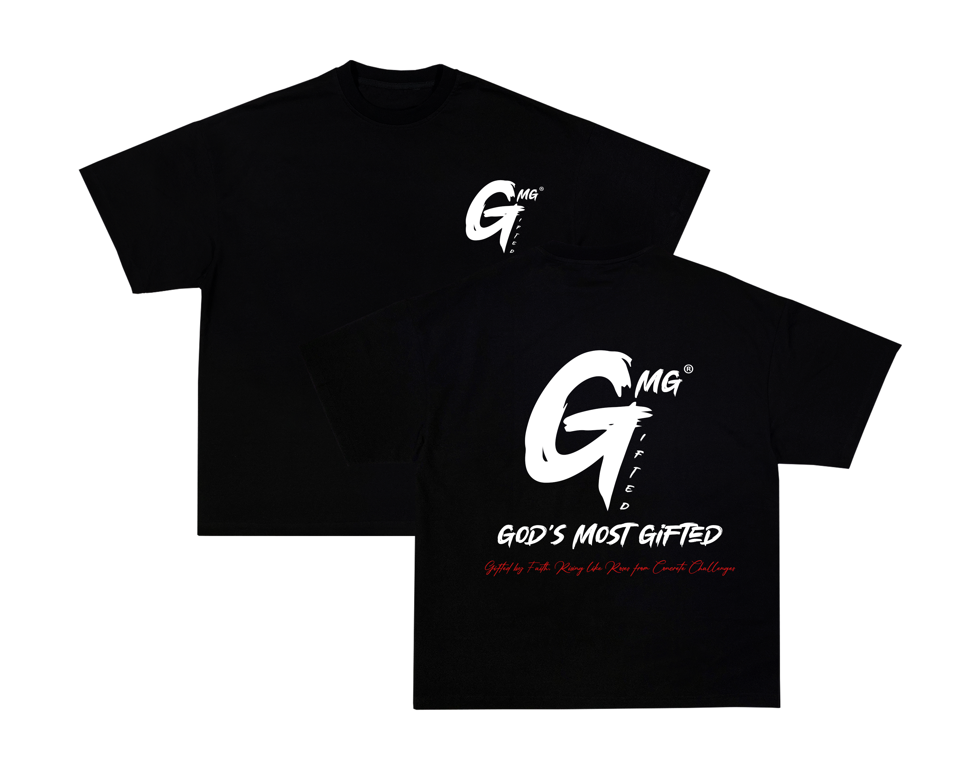 Gifted Doves T-Shirt | Premium 100% Cotton | High-Quality Print | Elegant Dove Design | GOD'S MOST GIFTED ®